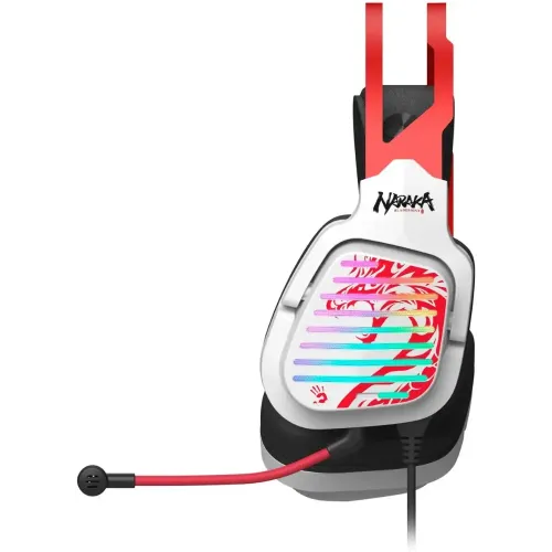 Гарнитура A4 Bloody G560 белый/красный 