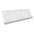 Клавиатура + Мышь A4 Fstyler FG1010 клав:белый/серый мышь:белый/серый USB Multimedia