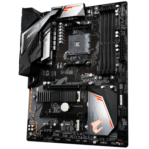 М/П SOC-AM4 Gigabyte B450 AORUS ELITE V2 4xDDR4 ATX AC`97 8ch(7.1) GbLAN RAID