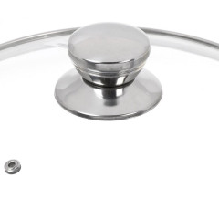 Крышка для посуды DANIKS, Д5720, нерж., 20 см