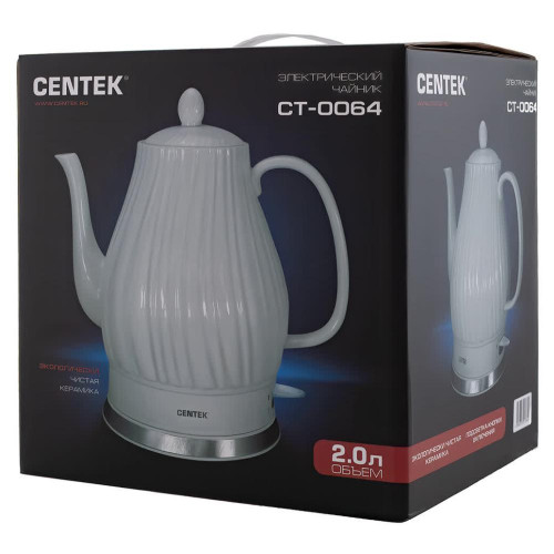 Чайник эл. керамика CENTEK CT-0064