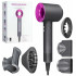 Фен Hair Dryer, проф., 5 магнт.насадок, розовый (фуксия) с креплением