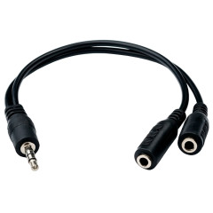 Переходник Jack 3.5 вилка - 2 x Jack 3.5 розетка ATCOM (АТ6850)