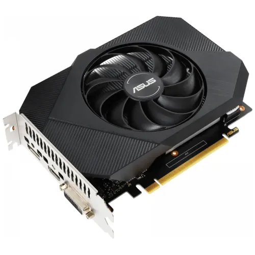 Видеокарта Asus PCI-E PH-GTX1650-O4GD6 NV GTX1650 4096Mb 128b GDDR6 1410/12000 DVIx1/HDMIx1/DPx1/HDC