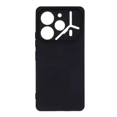Бампер Tecno Pova 6 Pro 5G ZIBELINO Soft Matte черный