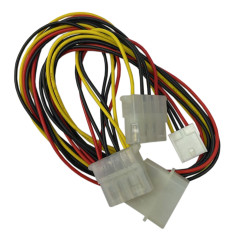 Переходник Molex + 3.5 - 2 х Molex Ningbo