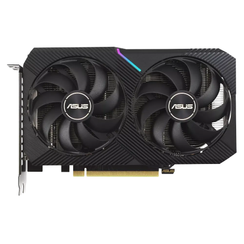 Видеокарта Asus PCI-E 4.0 DUAL-RTX3060-O8G NV RTX3060 8192Mb 128 GDDR6 1837/15000/HDMIx1/DPx3/HDCP R
