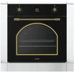 Духовка электрическая NORDEN NRD 6000 BL RUSTIC черный