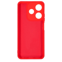 Бампер Tecno Spark 10C ZIBELINO Soft Matte красный с микрофиброй