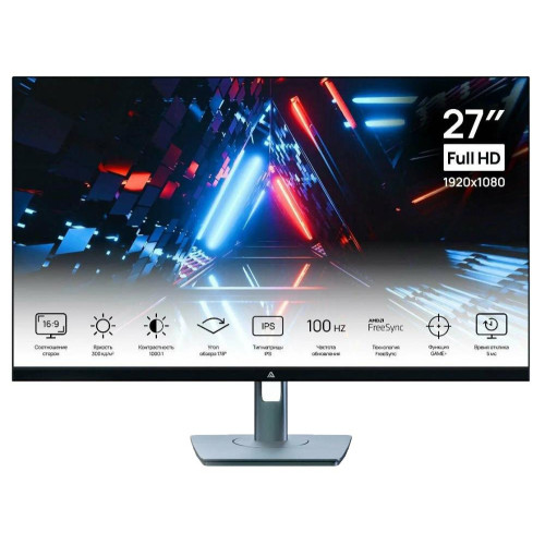 Монитор 27" ABR TECHNOLOGY W View M27GQ-i1 черный