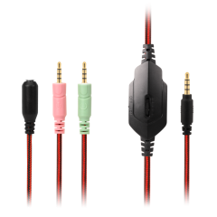 Гарнитура SVEN AP-G886MV черный/красный (SV-014995)