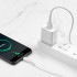Кабель USB 3.0 A вилка - Type C 1 м HOCO X37 Cool Power 1m 3A усиленный белый