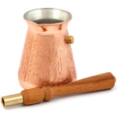 Турка медная 420 мл. TimA, Арабика, А-420с