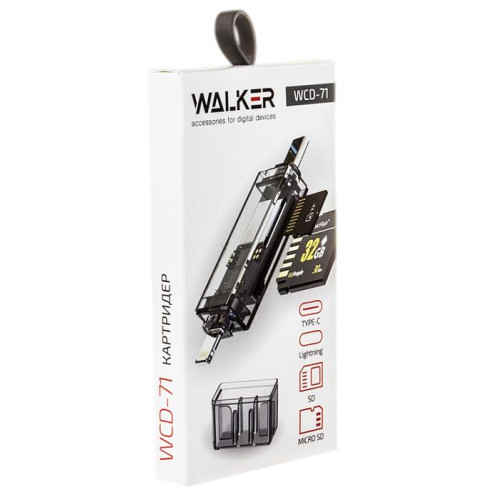 Карт-ридер WALKER WCD-71