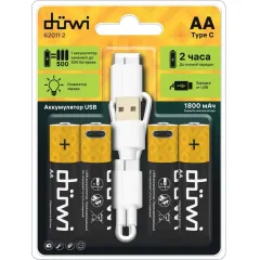 Аккумулятор DUWI 62011 R6 Li-Ion