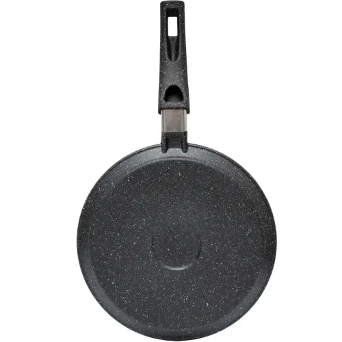 Сковорода блинная REALPRESS В24Сб, черная, 24 см