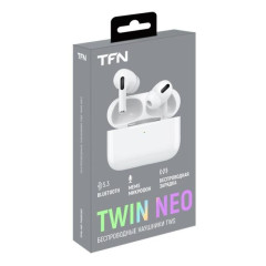 Гарнитура Bluetooth TFN TFN-HS-TWS030WH Twin NEO белый