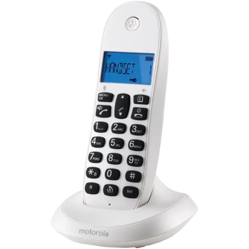 Телефон-радио MOTOROLA C1001LB+ белый