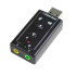 Звуковая карта USB Sound Card 7.1 Channel Sound, USB 2.0