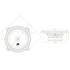 Колонки 5&amp;quot; DL Audio Piranha 130
