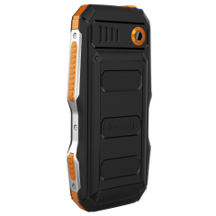 Сотовый телефон Olmio X04 черно-оранжевый (*9)