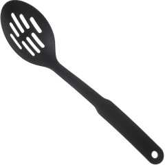 Ложка поварская Daniks Эконом, пластик,  черная (YW-KT017-6/H1010-10)(222774)