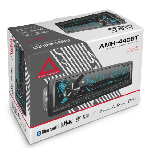 Автомагнитола-FLASH AURA AMH-440BT