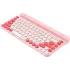 Клавиатура A4 Fstyler FBK30 розовый (*7)