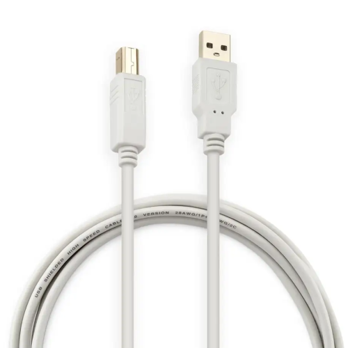 Кабель USB 2.0 A вилка - B вилка 5 м Buro USB2.0-AM/BM-5M-MG