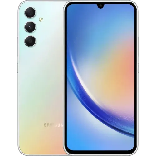Сотовый телефон Samsung Galaxy A34 SM-A346E 8/128Gb серебристый