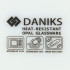 Тарелка стеклокерамика, Daniks Флер, обеденная, круглая, 24 см (LQP-95/ 220804)(448926)