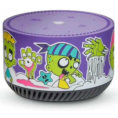 Умная колонка Яндекс.Станция Лайт с Алисой внутри Rainbo Zombie Monsters фиолетовый (*8)