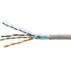 Кабель витая пара FTP solid AWG26 .50mm.CCA alloy cat5E PN-631962 (внутренний)