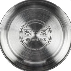 Чайник со свистком Daniks GS-04517G, индукция, нерж., черный, 3 л.(446895)