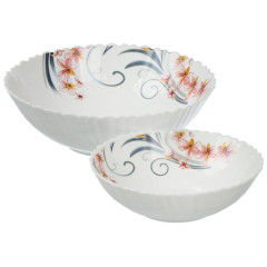 Набор столовый NN Катрин 1/4, стеклокерамика, 13 пр.(20017-13т)