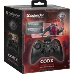 Геймпад Defender  CodX беспроводной USB,Bluetooth,Android,Li-Ion