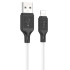 Кабель USB 2.0 A вилка - 8pin 1 м HOCO X90 силикон White