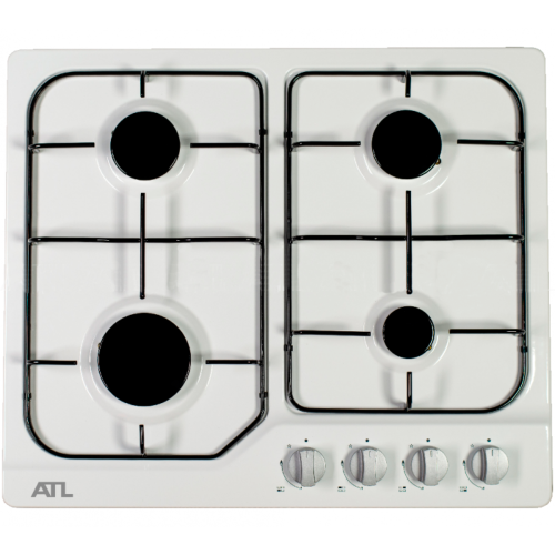 Стол газовый ATLAN 4 PA 60 WH MSSQ (*10)