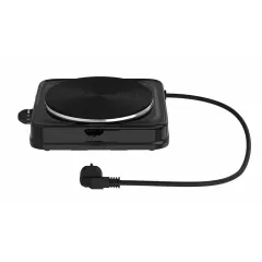 Настольная электроплита MAXVI HE111 черная (диск 1)