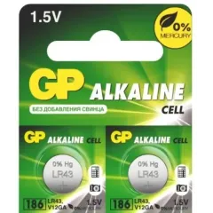Батарейка GP G12 (LR43) (2 шт)