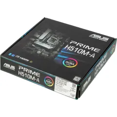 М/П SOC-1200 ASUS PRIME H510M-A Intel H510 2xDDR4 mATX AC`97 8ch(7.1) GbL