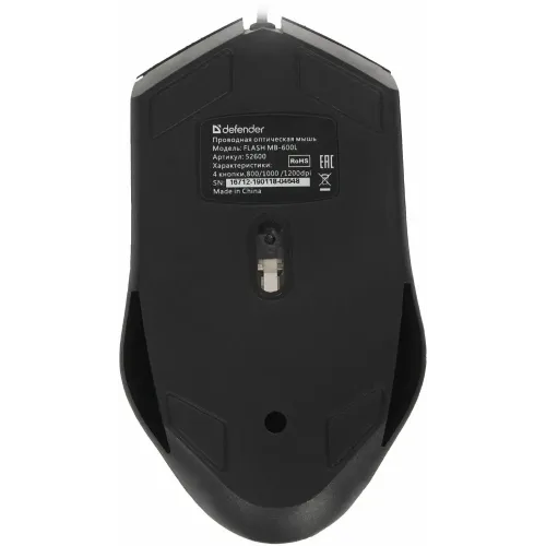 Мышь Defender Cyber MB-600L черный