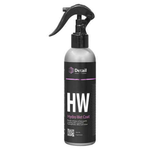 Покрытие кварцевое DETAIL HW (Hydro Wet Coat) 250мл DT-0186