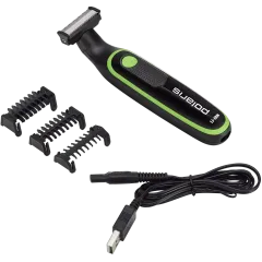 Машинка для стрижки (триммер) POLARIS PHC-0303 RB черный/лайм (акб)