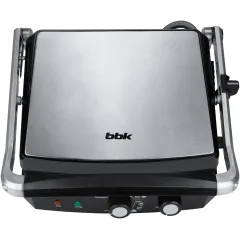 Гриль BBK BEG 2002 черный/металлик