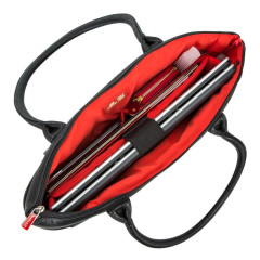 Сумка ноутбука 15.6" Riva 8991 черный искусственная кожа