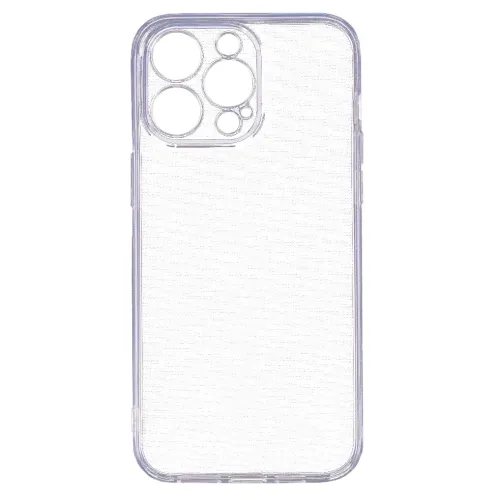 Бампер Apple iPhone 15 Pro Max ZIBELINO Ultra Thin Case (прозрачный) защита камеры
