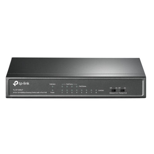 В/н коммутатор TP-Link TL-SF1008LP 8x100Mb 4PoE 41W неуправляемый