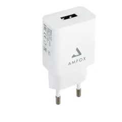 СЗУ AMFOX AH-45, 2.1A, 10,5Вт, USB, белое
