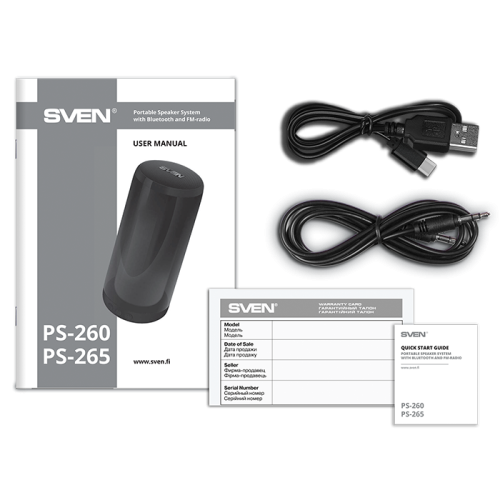 Акустика портативная SVEN PS-260 (*9)